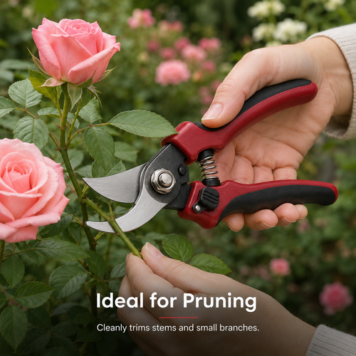 Professional Garden Pruning Shears with Stainless Steel Blades