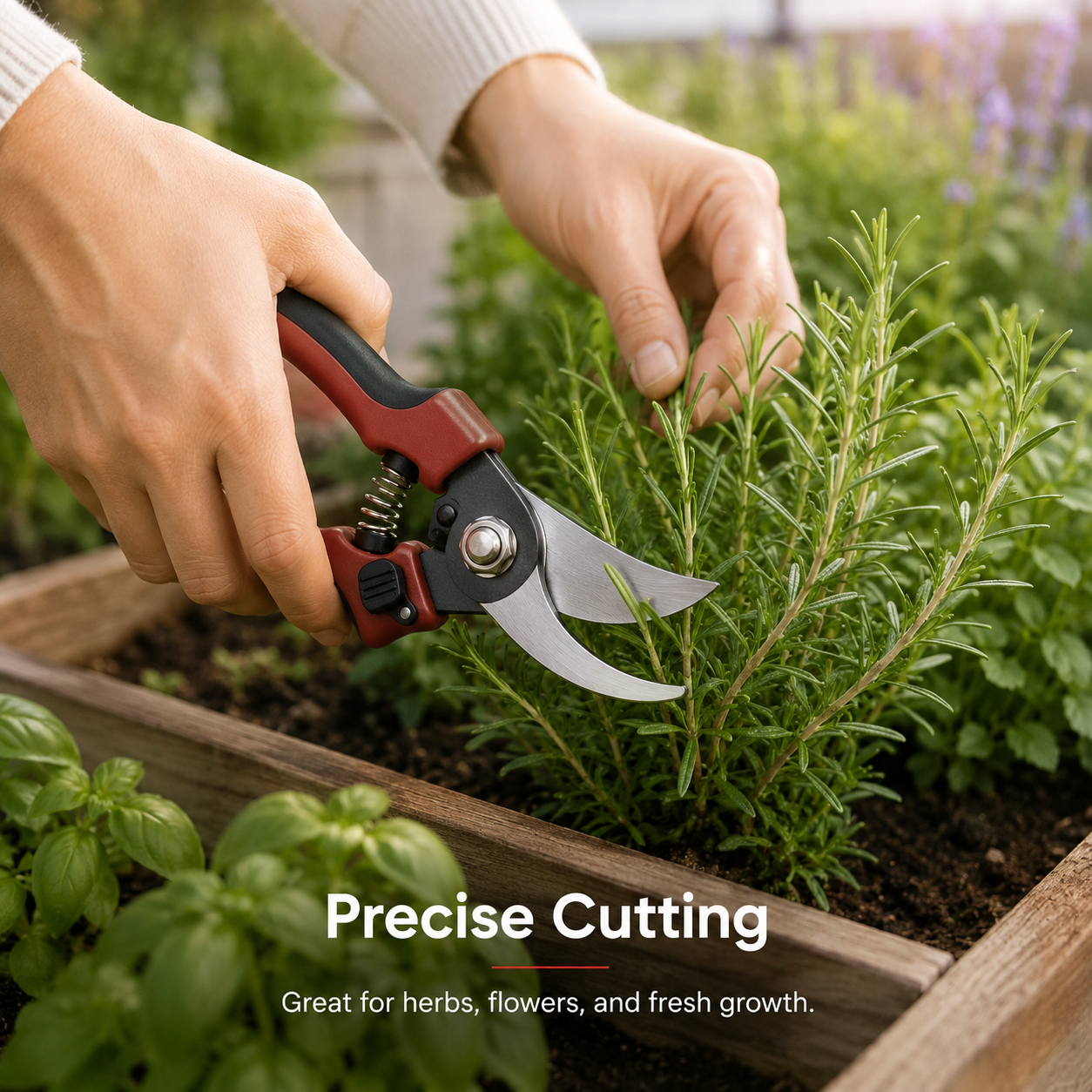Professional Garden Pruning Shears with Stainless Steel Blades