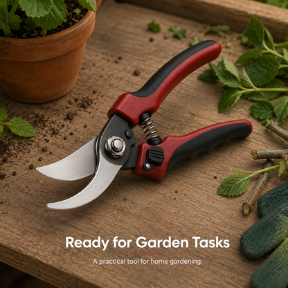 Professional Garden Pruning Shears with Stainless Steel Blades