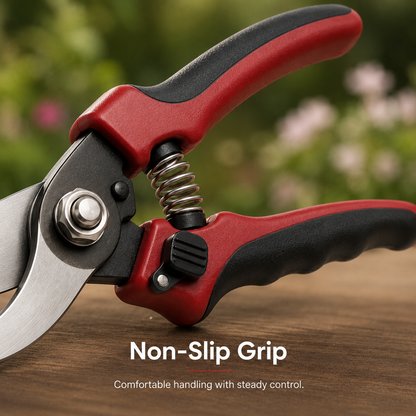Professional Garden Pruning Shears with Stainless Steel Blades