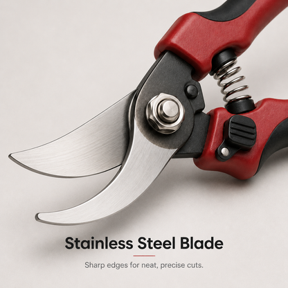 Professional Garden Pruning Shears with Stainless Steel Blades
